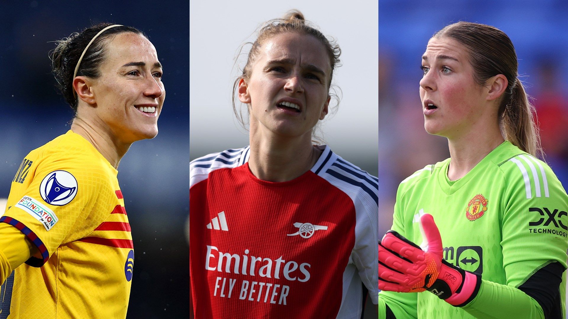 Mary Earps, Vivianne Miedema, Lucy Bronze and the women’s football